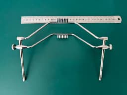 Pilling Weck 485265 Mahorner Thyroid Retractor 7 Sharp Prongs 9" (23cm)