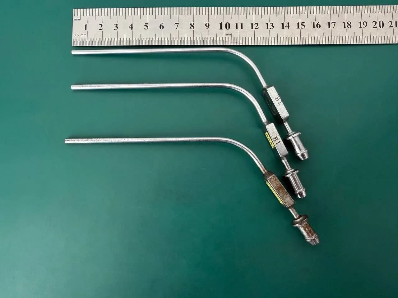 Lot of 3 Karl Storz Ferguson Suction Tube 204809, 204810