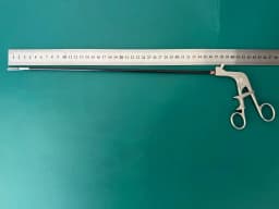 Aesculap 8360-00 Prestige Single Action Atraumatic Grasper 5mm x 36cm