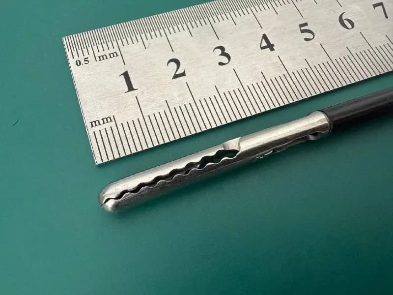 Aesculap 8360-00 Prestige Single Action Atraumatic Grasper 5mm x 36cm