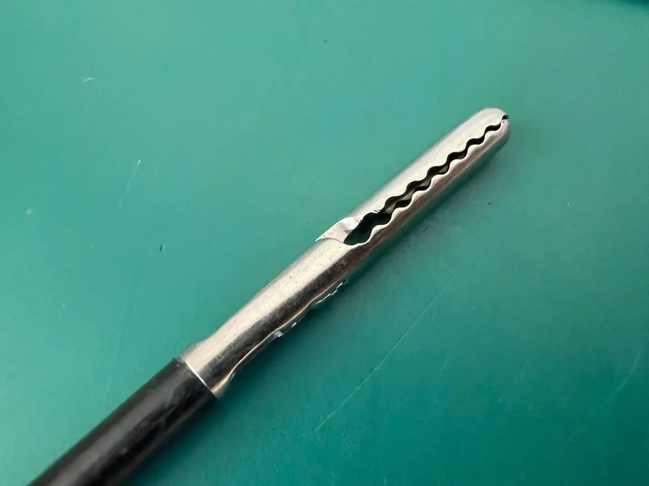 Aesculap 8360-00 Prestige Single Action Atraumatic Grasper 5mm x 36cm