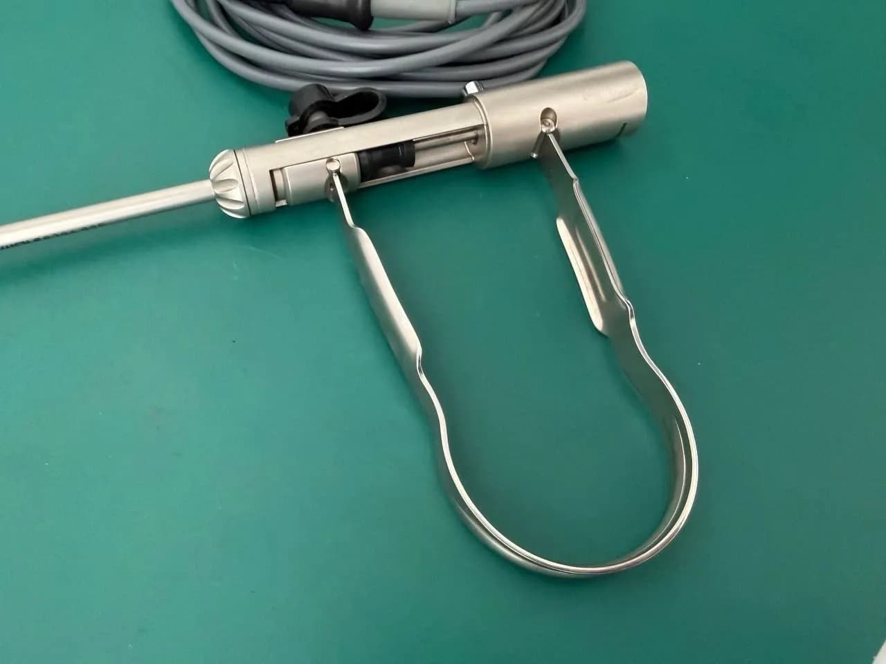 R. Wolf 8393.975 Bipolar Kleppinger Grasper w/ Cable, 8393.714 insert 5 mm 45cm