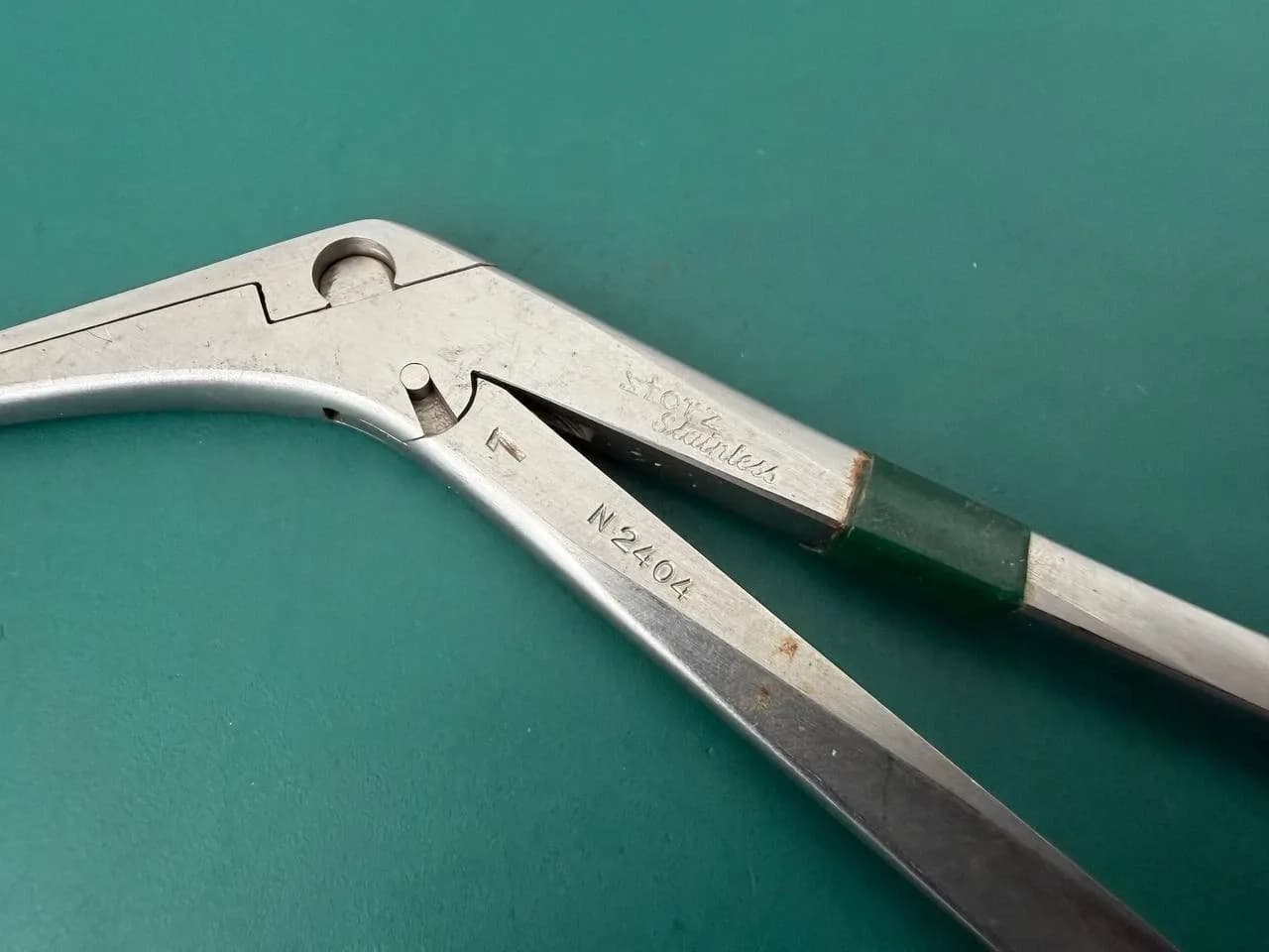 Storz N2404 Watson Williams #1 Nasal Polyp Forceps 6mm X 8mm Jaw L: 180mm ENT