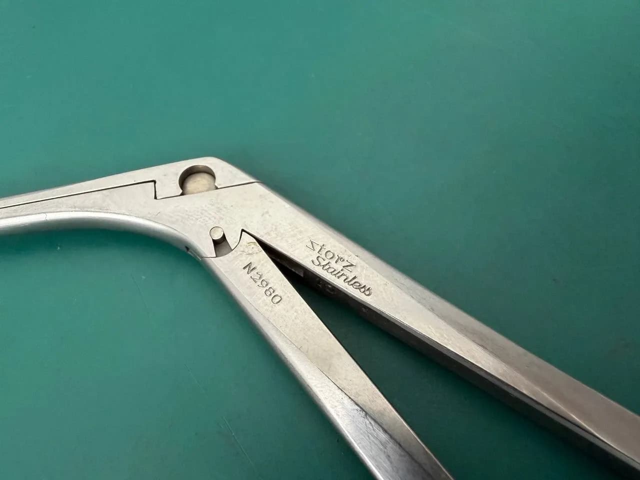 Storz N2980 Wilde Nasal Forceps ENT 5mm x 10mm cups, fenestrated