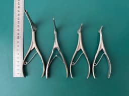 Lot of 4 Storz Cottle Septum Speculum, Nasal Speculum, N2182, N2200, N2102,N2108