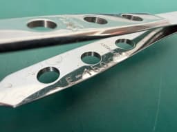 Storz E-1500 Bishop-Harmon Tissue Forceps Fine Straight, 1 x 2 teeth