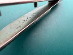 Storz E-3199 Troutman-Barraquer Corneal Utility Forceps Colibri Style 0.12mm