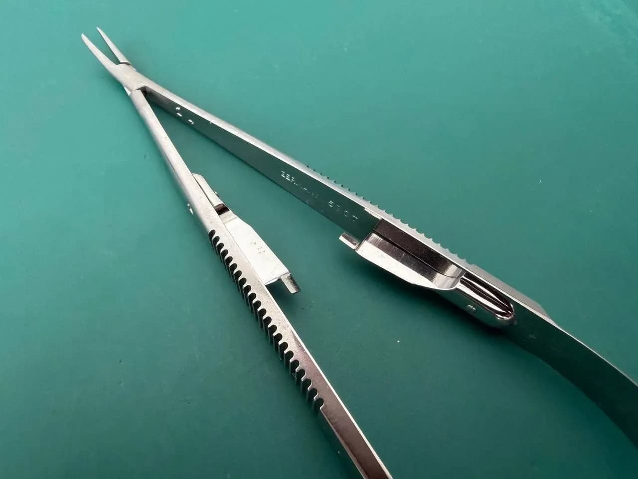 Weck 4120 Castroviejo Needle Holders, Curved, Locking