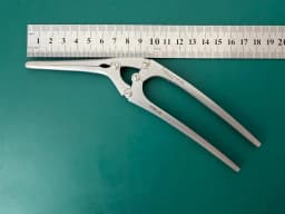 Затискач кишковий Payr Aesculap EA305 (пілоричний), кутовий, 180mm (7")
