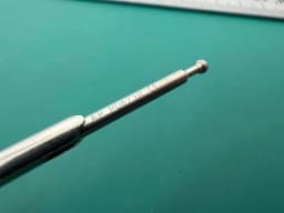 Затискач монополярний кігтьовий Aesculap PO623R ADTEC 2x3 зубці 10mm, ручка PO958R