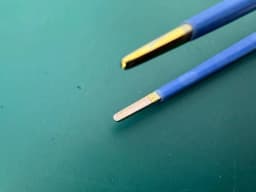 Пінцет біполярний багнетний Symmetry SSI 08-0101 титановий, кінчик 1.5mm, 8.75″