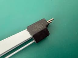 Пінцет байонетний Aesculap US361 титановий ізольований 0.5mm круглий конектор 9-1/8"