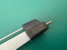 Пінцет байонетний Aesculap US361 титановий ізольований 0.5mm круглий конектор 9-1/8"