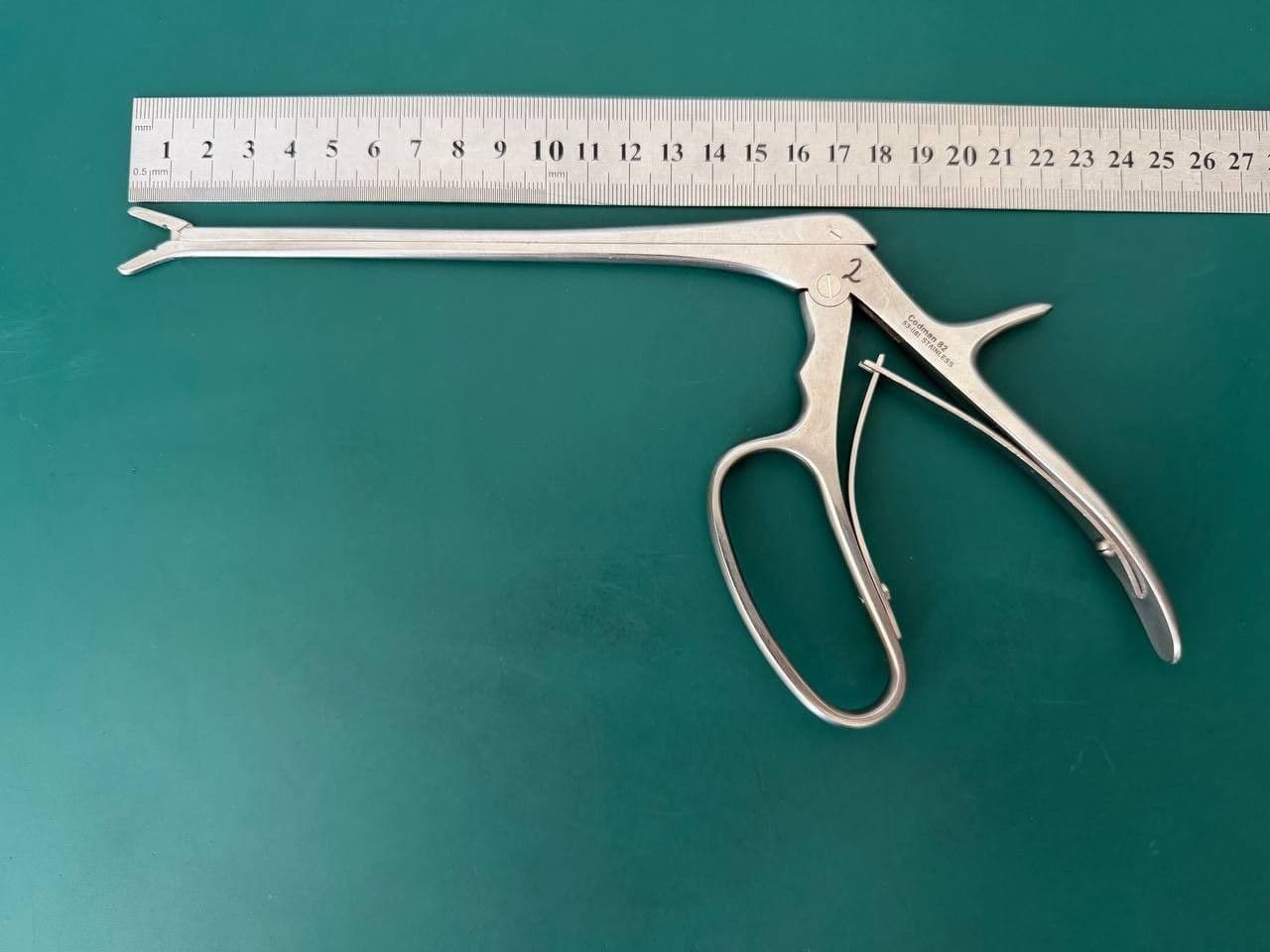 Codman 53-1161 Ferris-Smith Intervertebral Disc Rongeur Curved Down 2 x 10 mm