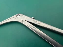 Storz N1705-86 ENT Micro Spoon Tongs Tweezers / ENT Micro Oval Cup Forceps