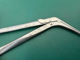 Storz N1705-86 ENT Micro Spoon Tongs Tweezers / ENT Micro Oval Cup Forceps