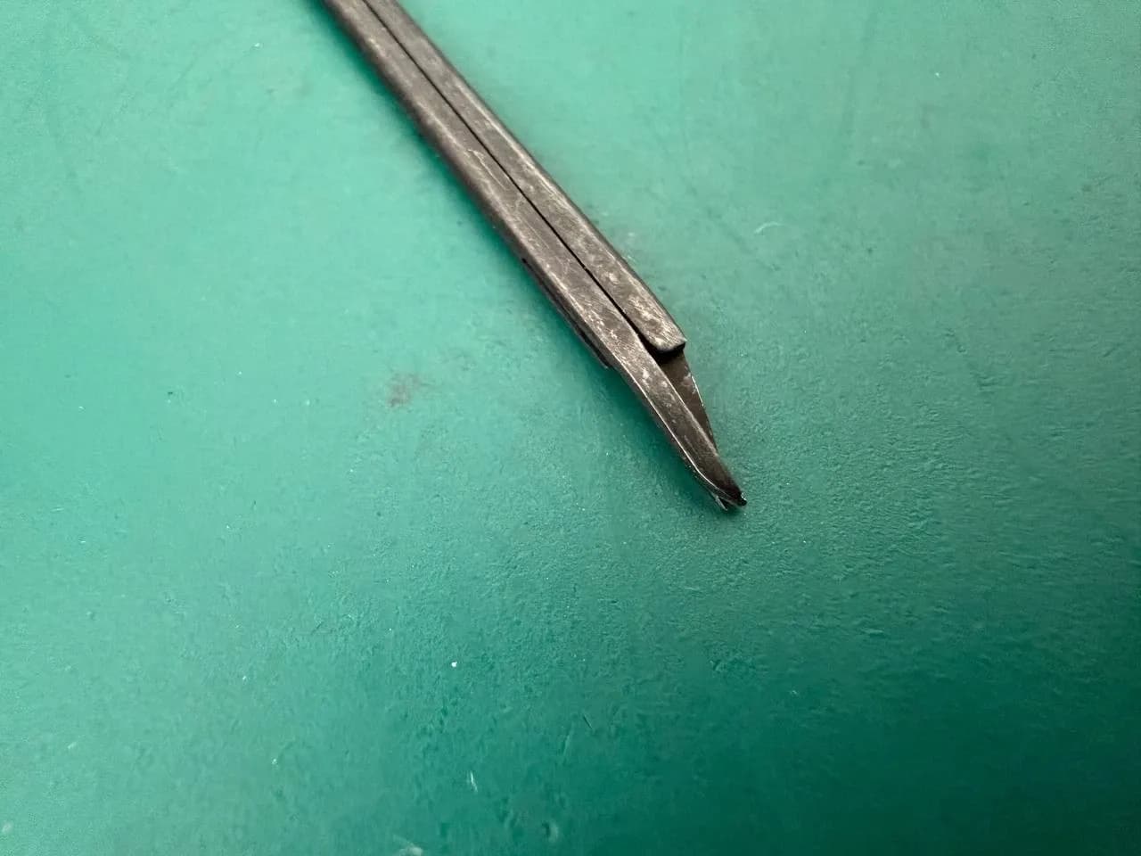 Richards 23-0063 Ebony Surgical Ear Scissors Left Curved Jaw ENT