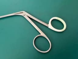Мікропінцет-чашка Rhoton V. Mueller NL3785-023, прямий, шир. 1mm, довжина 5-3/8″