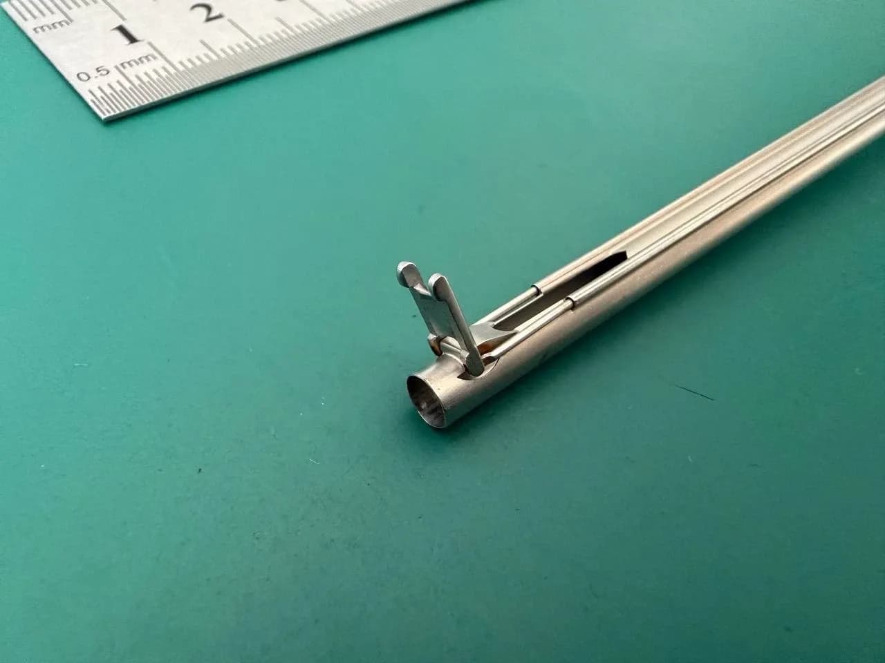 Дефлектор Альбаррана Karl Storz 27026EF, подвійний канал, два крани, 12″