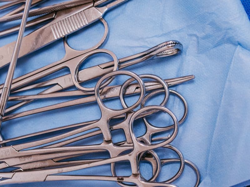 Forceps, Hemostats & Needle Holders