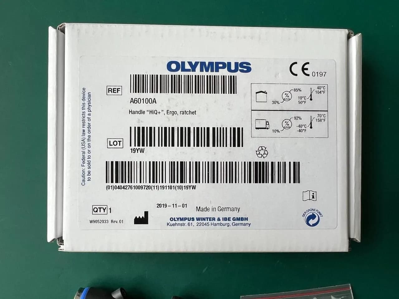 Olympus A60100A HIQ+ Ergo Ratchet Handle
