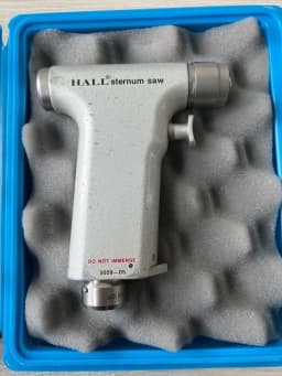 Hall Zimmer Conmed 5059-05 Sternum Saw Surgical Handpiece w/ Case
