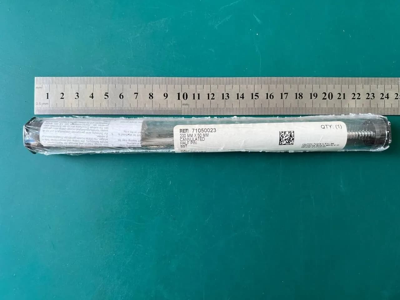Канюльований напівстрижень 200 mm × 50 mm, 71050023