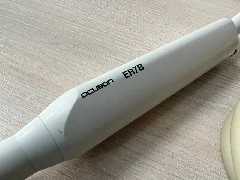 Acuson ER7B linear array Bi-plane endorectal ultrasound transducer