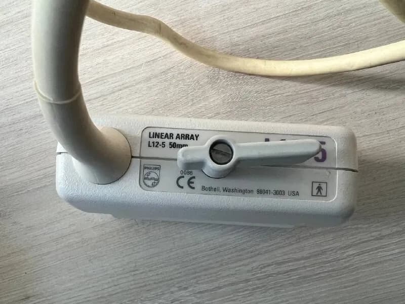 Philips L12-5 50mm Linear Array Ultrasound Transducer Probe