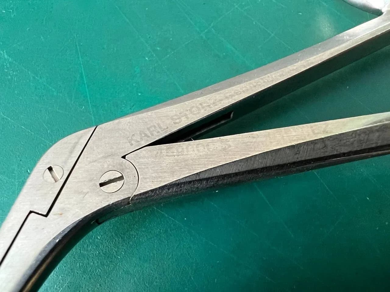 Karl Storz 459000 Back Cutting Ostrum Punch Forceps