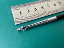 Затискач Jarit 625-143 Babcock лопатковий Roto-Lok, зубчастий, ізольований, 5mm, 15-1/2″