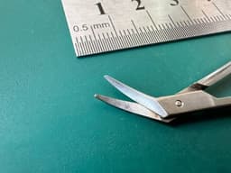 Weck 2110 Surgical Ophthalmic Curved Keratoplasty Scissors
