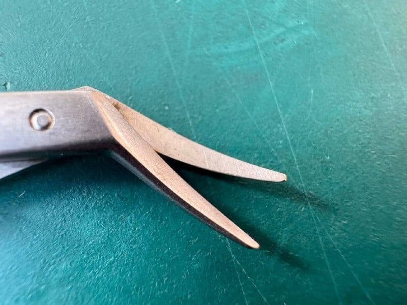 Weck 2110 Surgical Ophthalmic Curved Keratoplasty Scissors