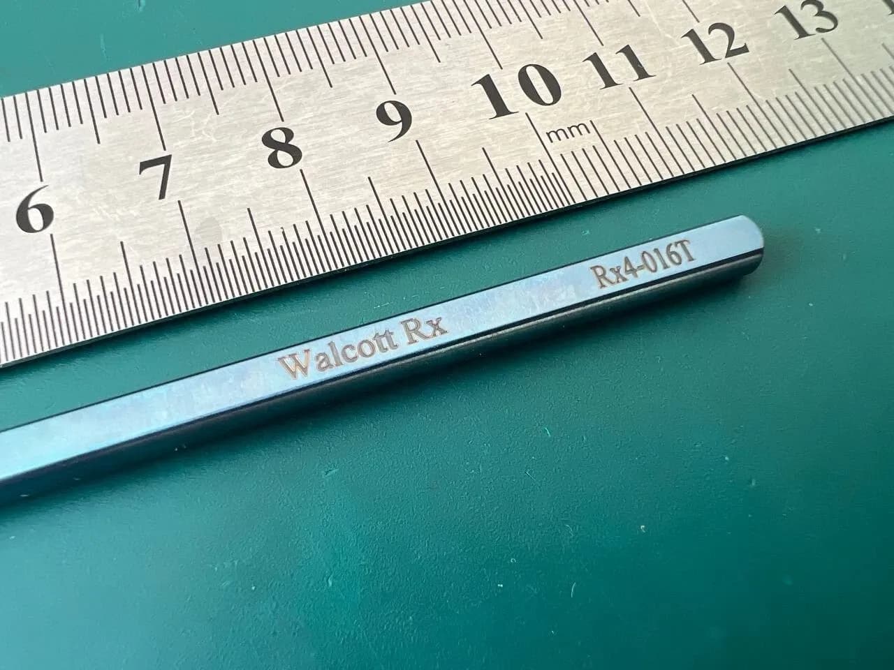 Гачок для маніпуляції лінзою Sinskey II Walcott Rx4-016T, кінчик .2mm тупий