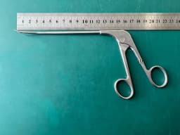 Acufex 012038, Scissor Punch Upcurved Left Surgical Orthopedic