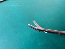 Acufex 012038, Scissor Punch Upcurved Left Surgical Orthopedic