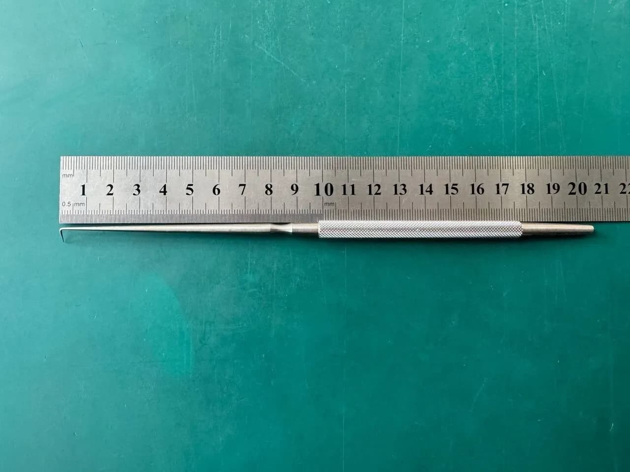 Ruggles RN0120 Adson Dura Hook, Right Angle, 7-3/4"