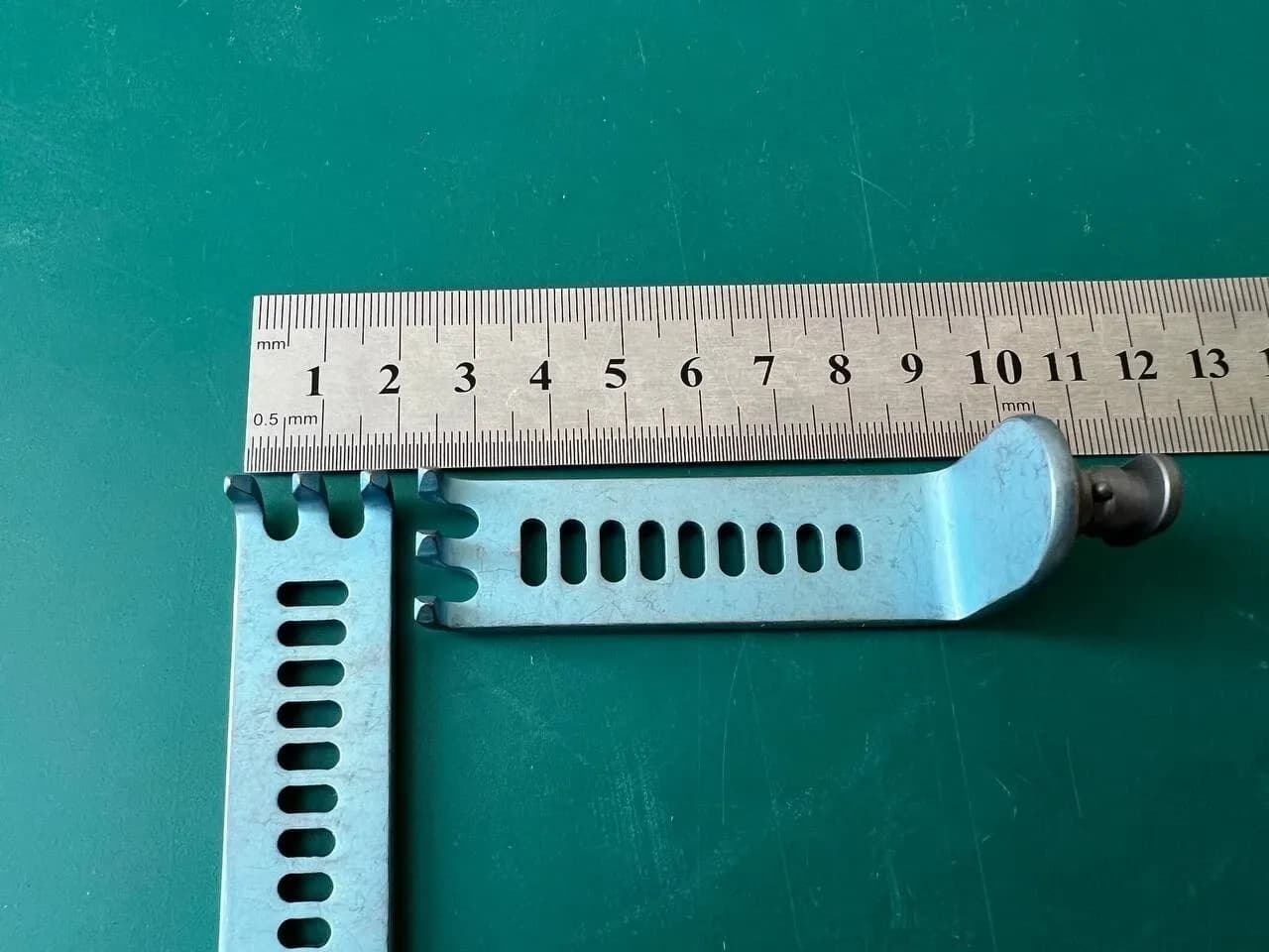 KLS Martin lot of 18 Titanium Blade, Caspar, lumbar, 40 mmx65 mm and 20x65 mm