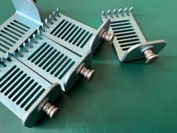 KLS Martin lot of 18 Titanium Blade, Caspar, lumbar, 40 mmx65 mm and 20x65 mm