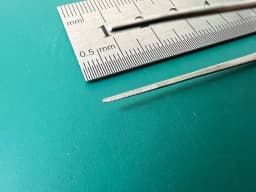 Scanlan 4004-31 Broli-Adson Forceps Flat handle, 1.2 mm serrated tips, 6″ 15 cm