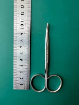 Storz E3571 Strabismus Scissors Curved blunt tips