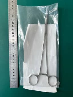 Затискач Symmetry 19-5582 Gemini, вигнутий, 9" 229 mm