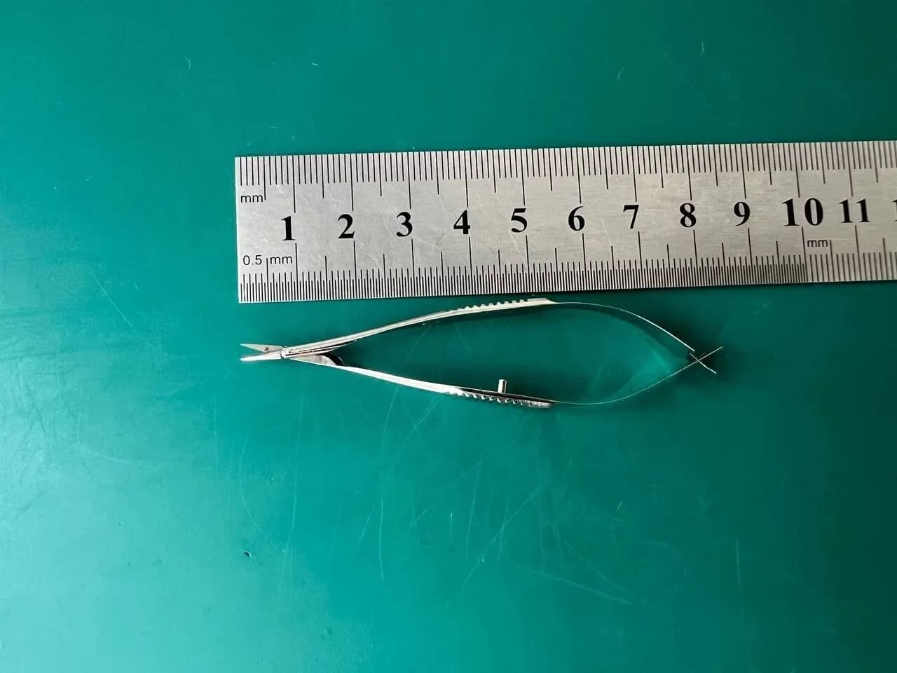 Aesculap MA483R VANNAS Capsulotomy Scissors Straight, 3-1/4''