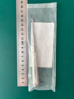 Дермальна кюретка Miltex 33-11 Piffard, овальна, розмір 4, 6-1/2″ (164mm)