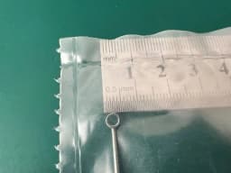 Кюретка вушна Buck Miltex 19-298, 6-1/2″ (16.5 cm), зігнута, тупа, розмір 3