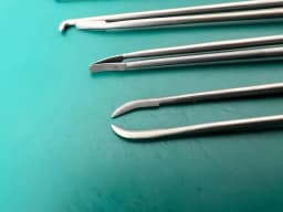 Set of 7 Richards Maxillary Sinus Probe Elevator & Knife with case V.Mueller