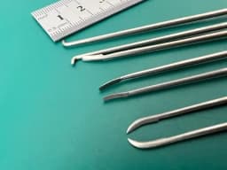 Set of 7 Richards Maxillary Sinus Probe Elevator & Knife with case V.Mueller