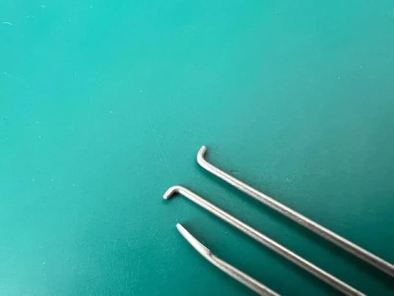 Set of 7 Richards Maxillary Sinus Probe Elevator & Knife with case V.Mueller