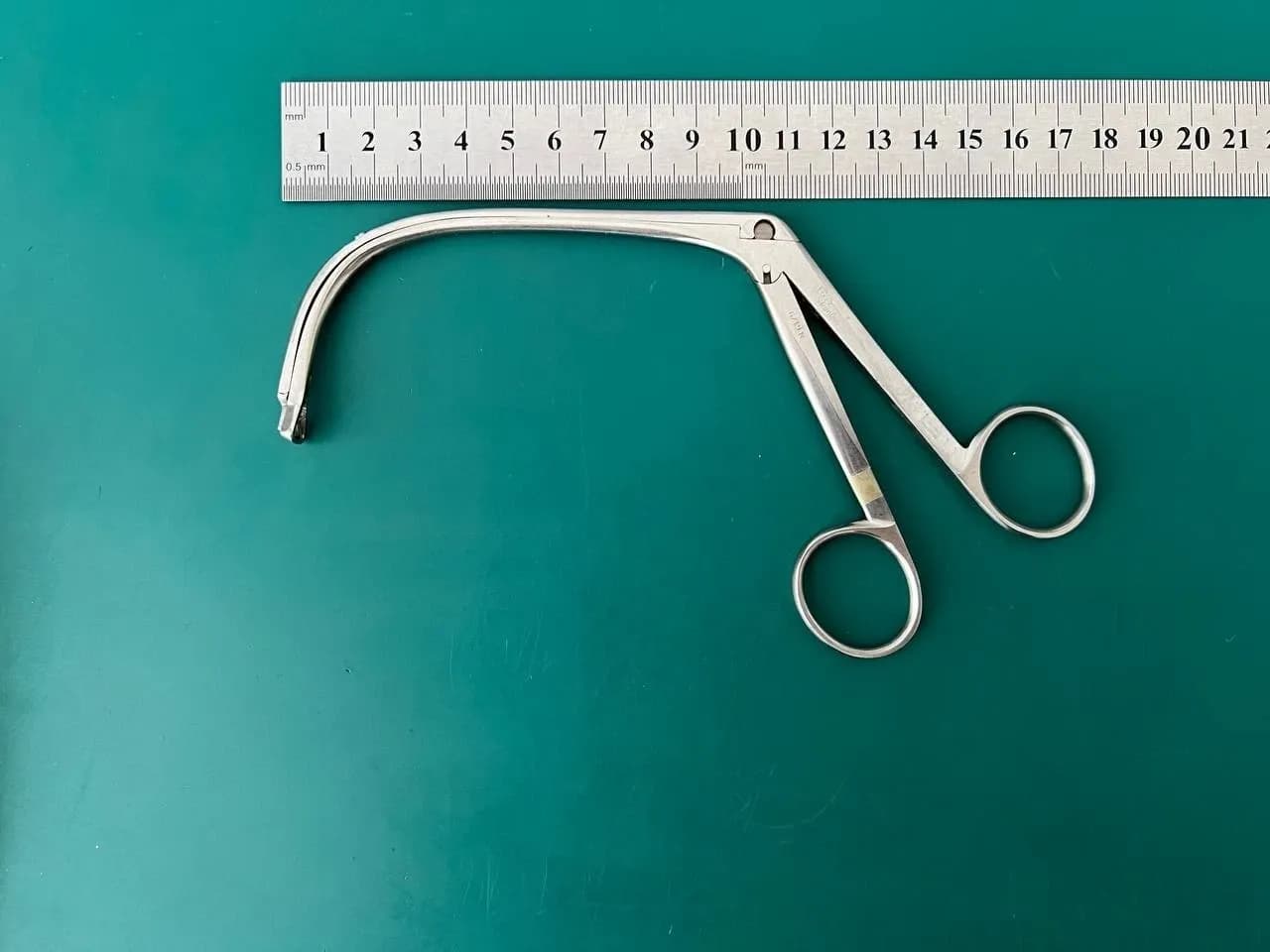 Storz N6179 King Adenoid Punch Forceps #1 Triangular. 7mm lower basket