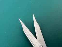 Symmetry 32-940 Scissors; Fox; Tissue and Gum; Curved; Tungsten Carbide; 5 1/8